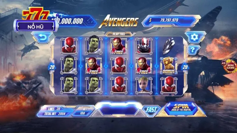Nổ Hũ Avengers